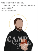 Load image into Gallery viewer, St. John De Brebeuf Print