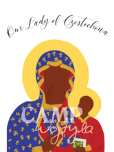 Load image into Gallery viewer, Our Lady of Czestochowa Print