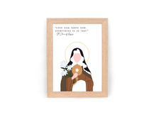Load image into Gallery viewer, St. Clare of Assisi Print