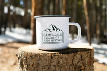 Load image into Gallery viewer, &quot;Camp Wojtyla is Calling&quot; Tin Mug
