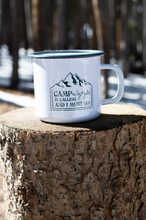 Load image into Gallery viewer, &quot;Camp Wojtyla is Calling&quot; Tin Mug
