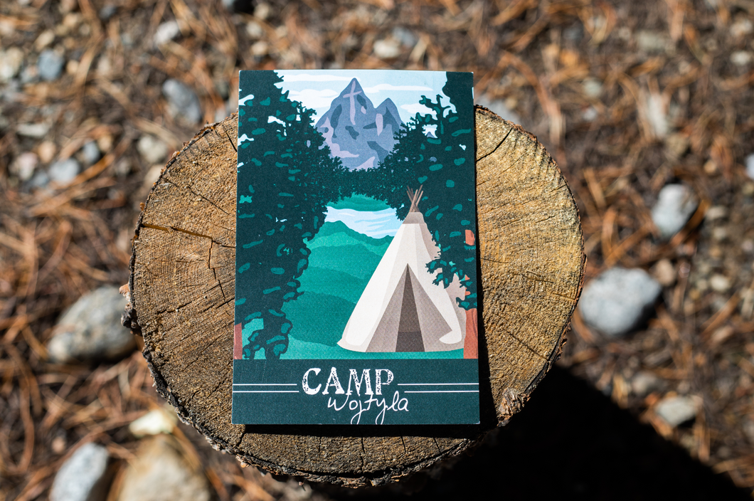 Camp Wojtyla Postcard