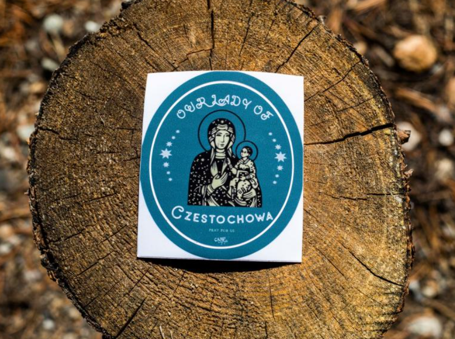 Our Lady of Czestochowa Sticker