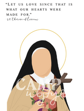 Load image into Gallery viewer, St. Therese of Lisieux Print
