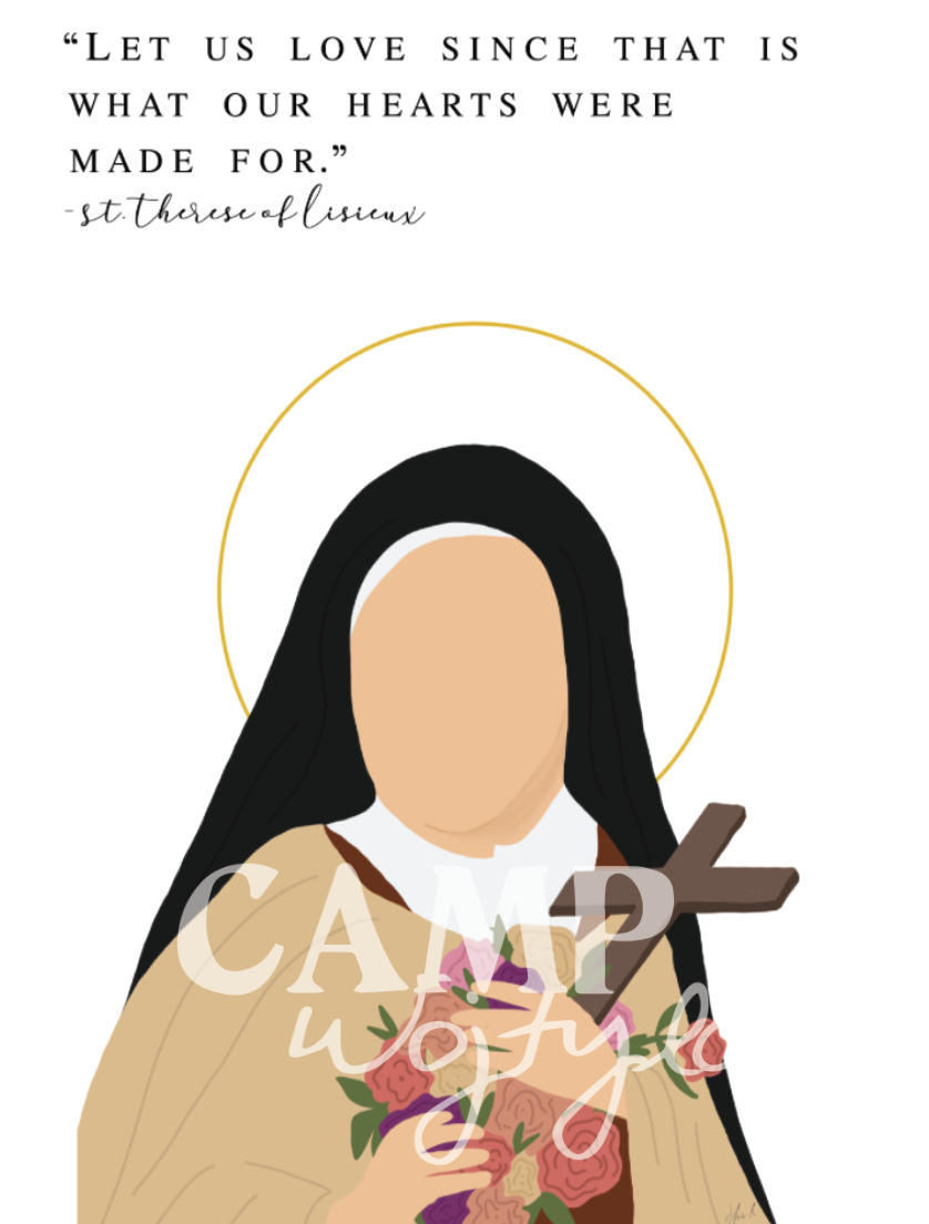 St. Therese of Lisieux Print