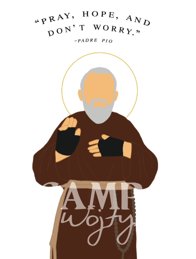 Padre Pio Print